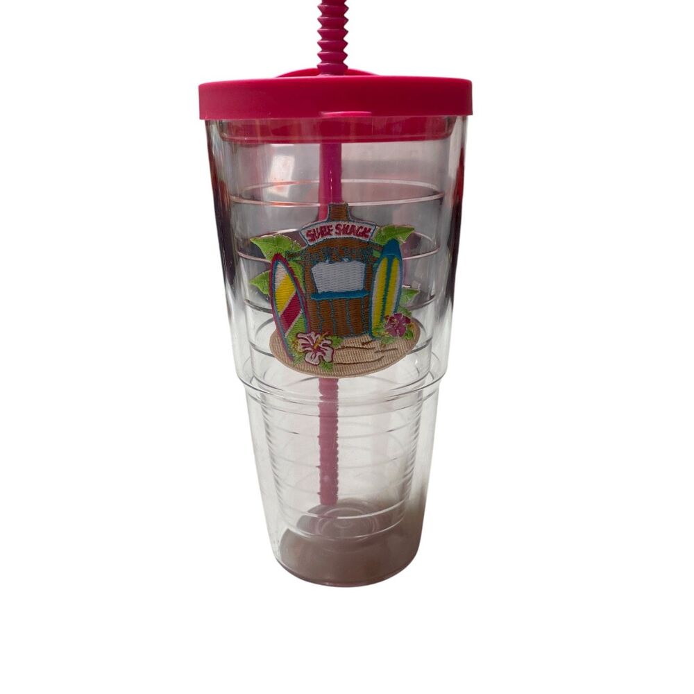 Tervis Surf Shake Tumbler w/ Lid 8" tall Straw included